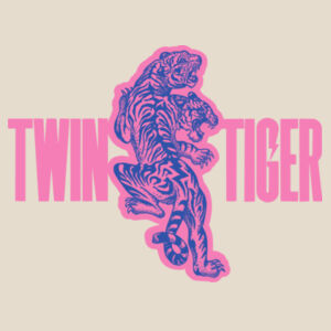 Twin Tiger Logo Crop Design