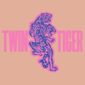 Twin Tiger Logo Womens Hood Design