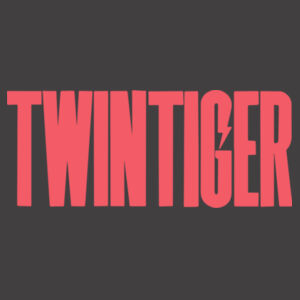 Black Twin Tiger Design