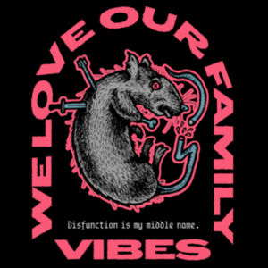 Dark Family Vibes (Womens) Design